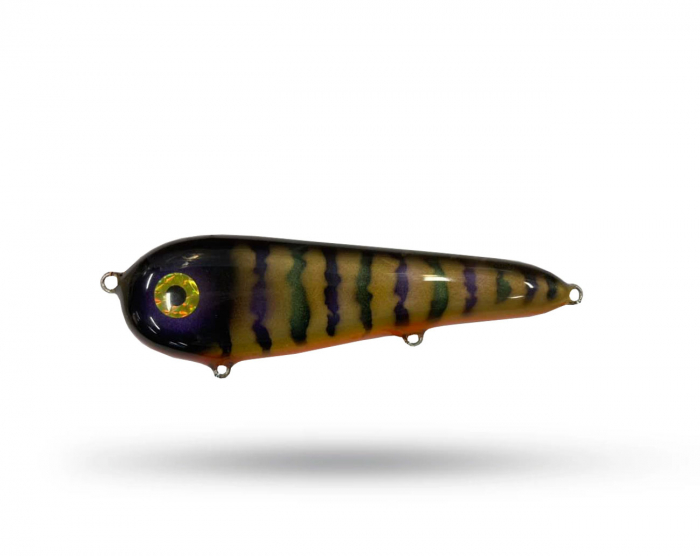 Smuttly Dog Stubby D - Psycho Blue Gill i gruppen Fiskedrag / Jerkbaits hos Örebro Fiske & Outdoor AB (Stubby D Crazy BG)